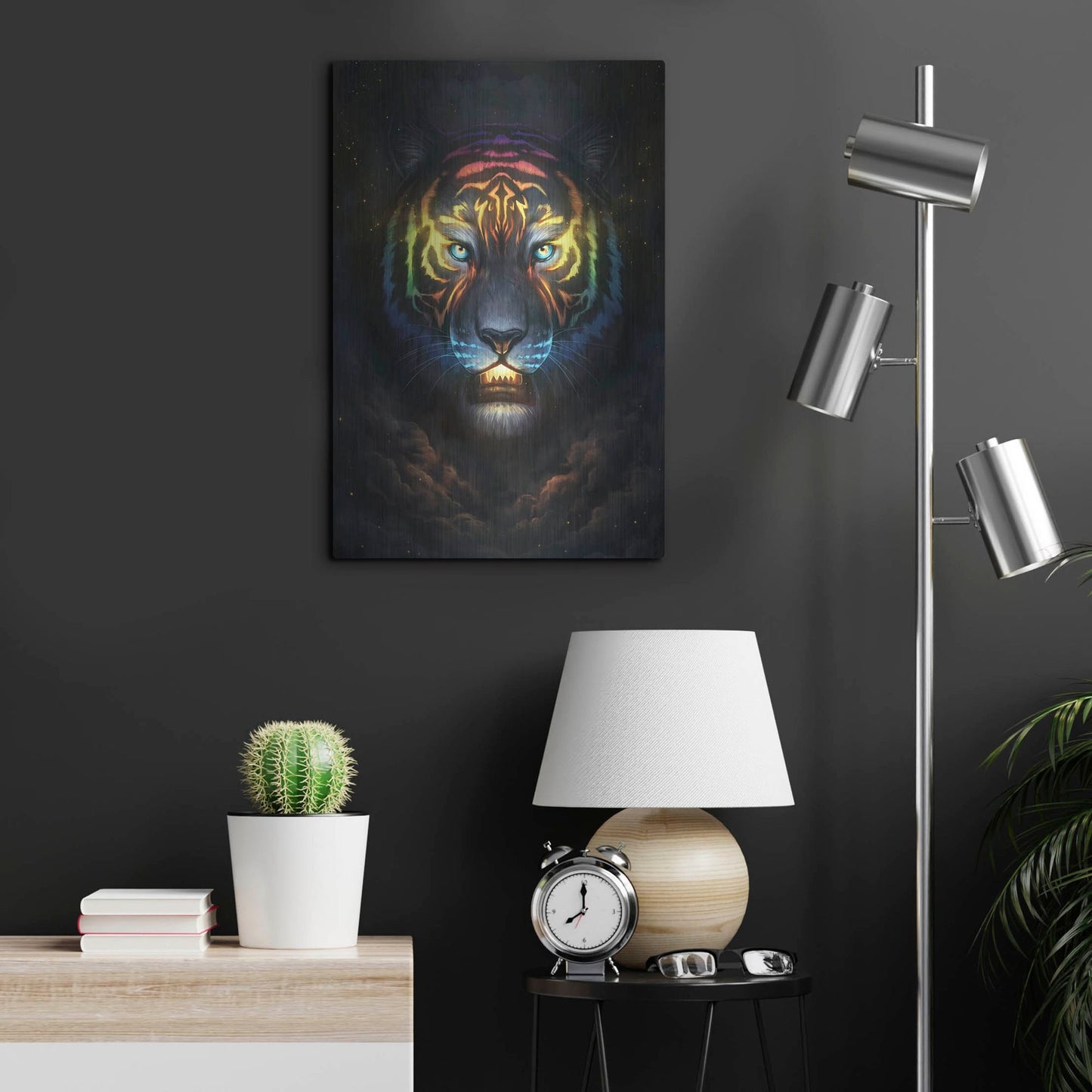 Luxe Metal Art 'Colorsoul' by JoJoesArt, Metal Wall Art,16x24