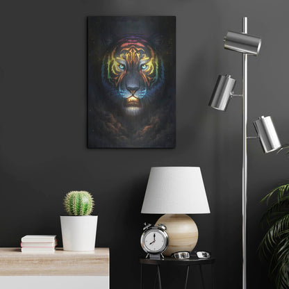 Luxe Metal Art 'Colorsoul' by JoJoesArt, Metal Wall Art,16x24