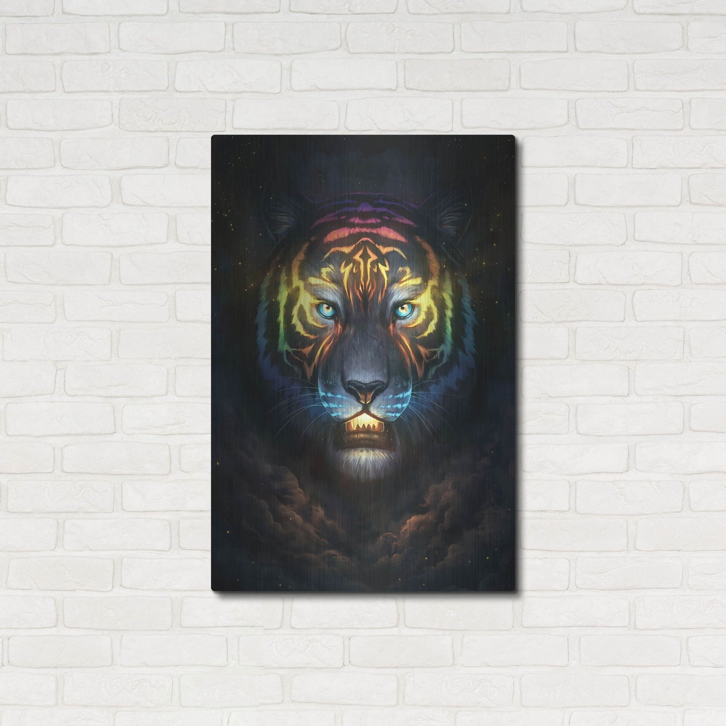 Luxe Metal Art 'Colorsoul' by JoJoesArt, Metal Wall Art,24x36