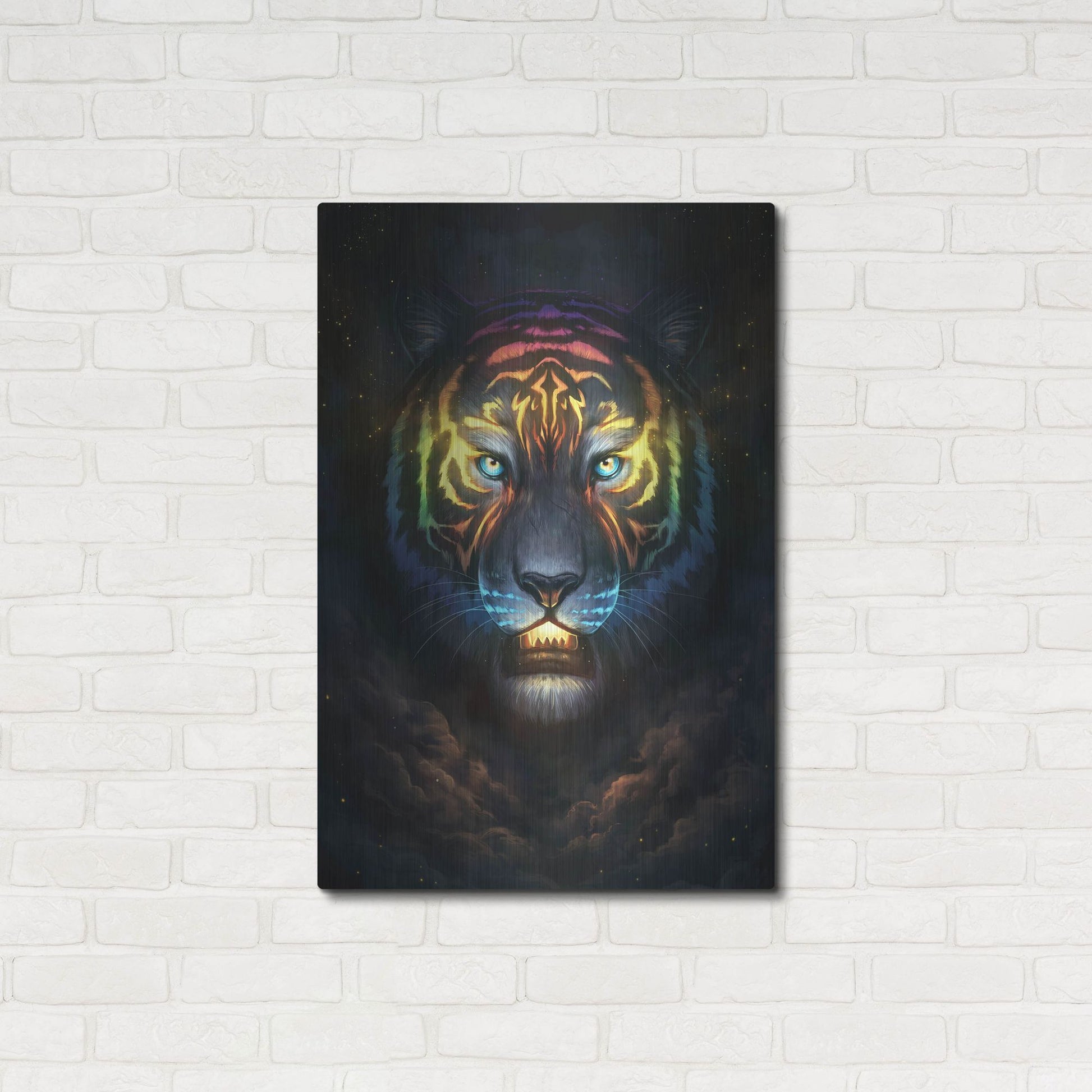 Luxe Metal Art 'Colorsoul' by JoJoesArt, Metal Wall Art,24x36