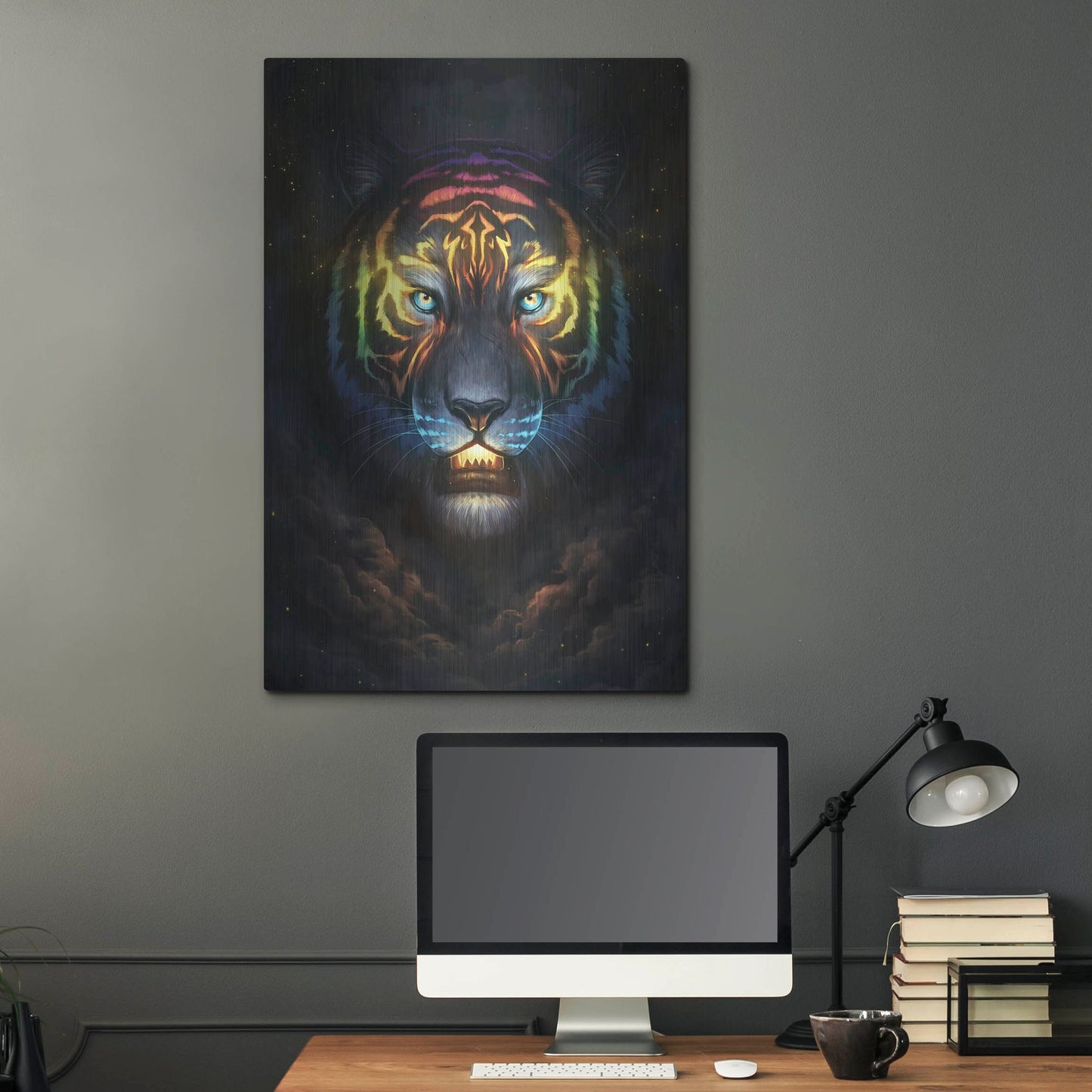 Luxe Metal Art 'Colorsoul' by JoJoesArt, Metal Wall Art,24x36