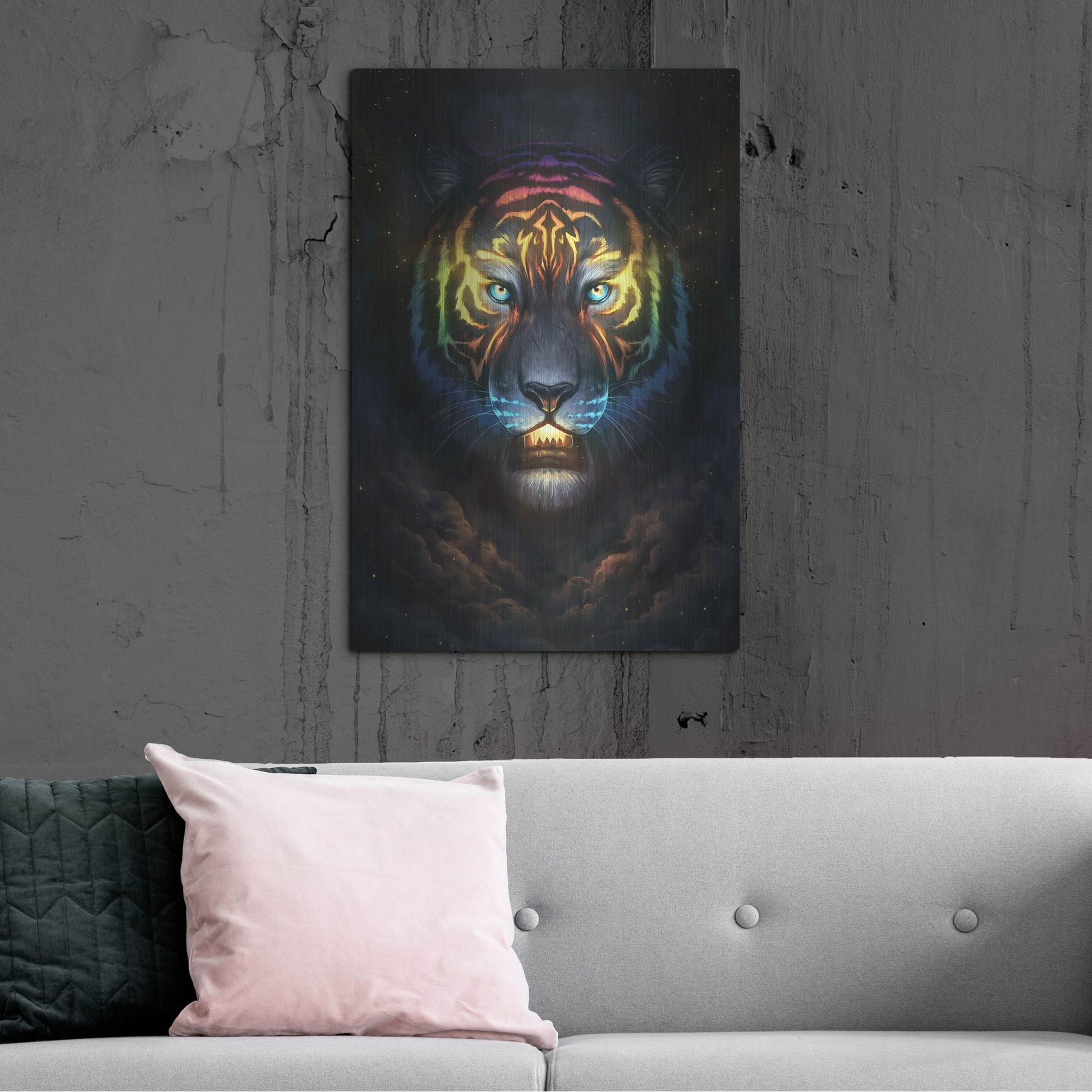 Luxe Metal Art 'Colorsoul' by JoJoesArt, Metal Wall Art,24x36