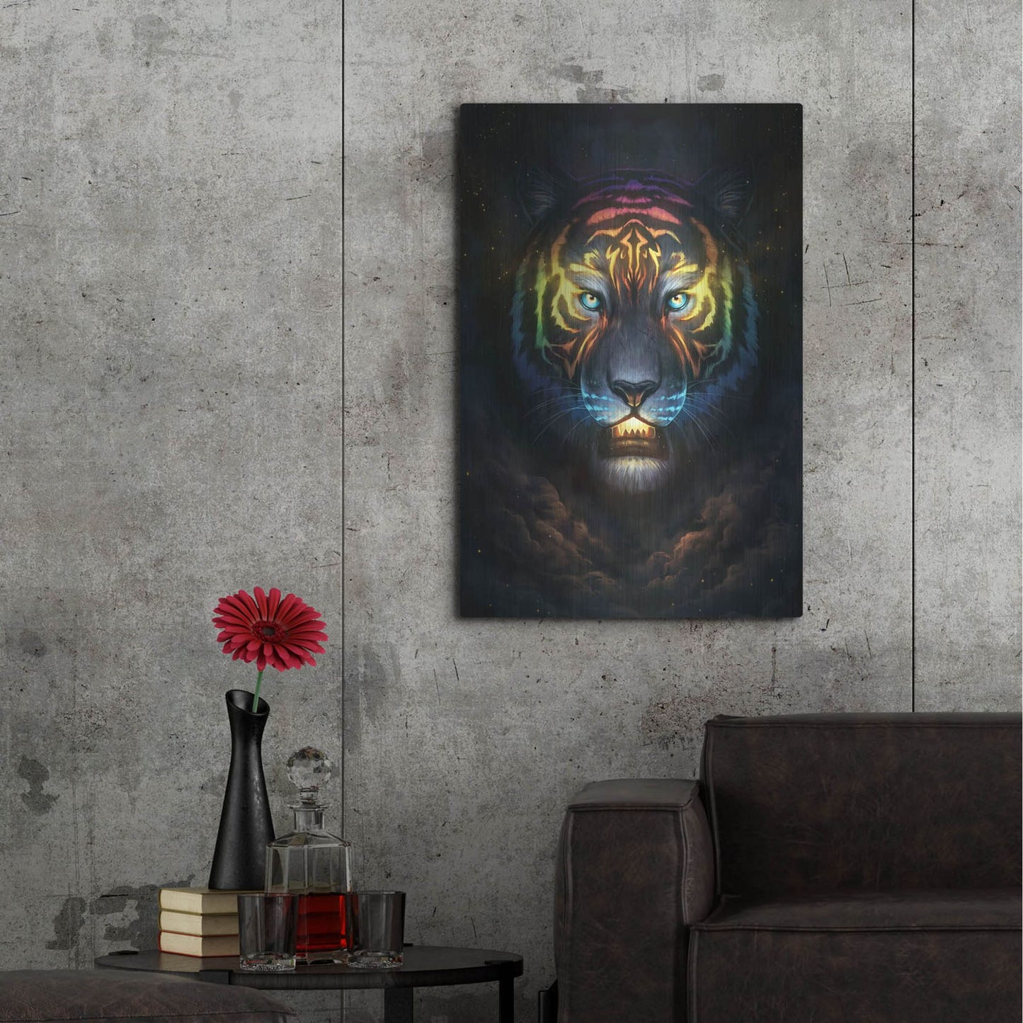 Luxe Metal Art 'Colorsoul' by JoJoesArt, Metal Wall Art,24x36
