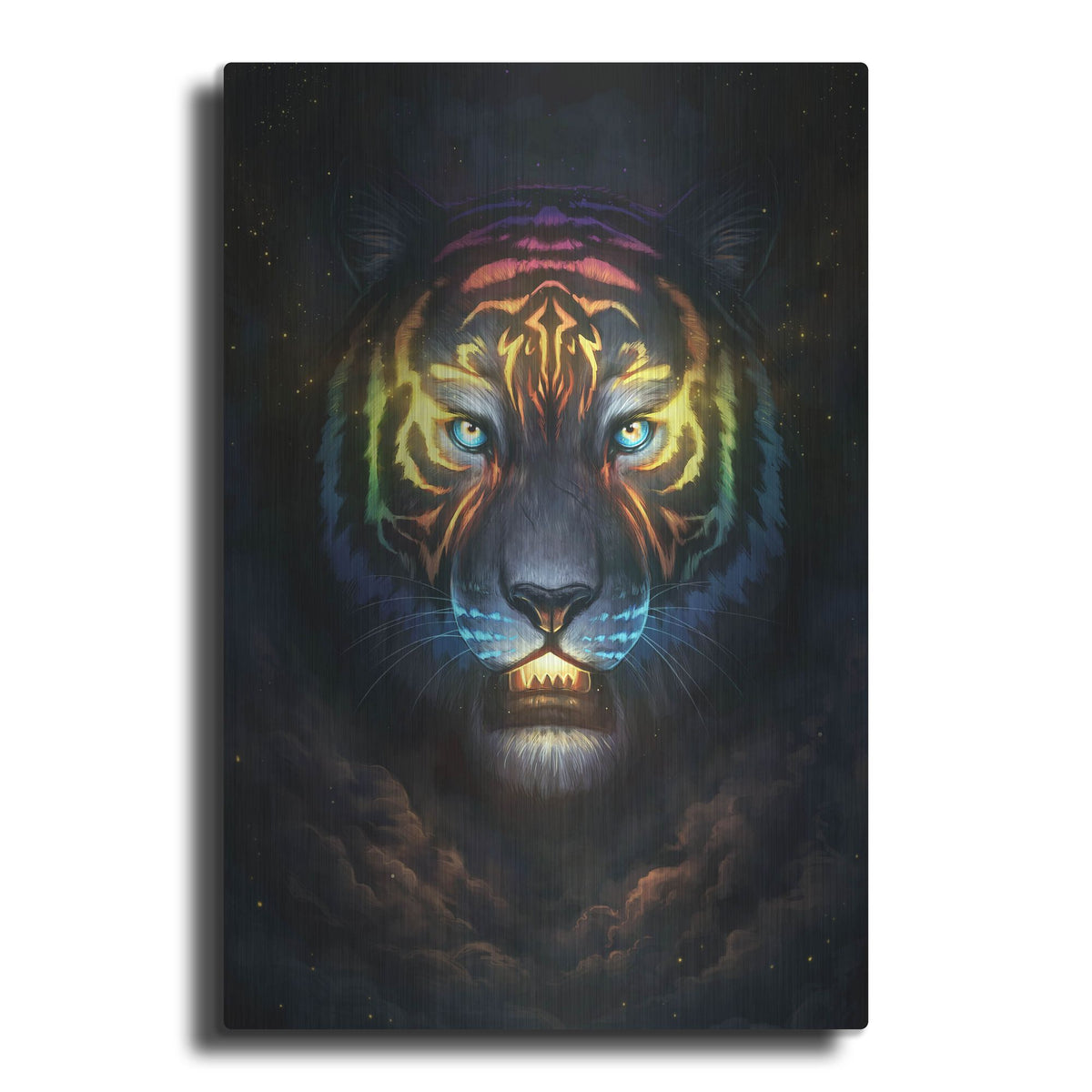 Luxe Metal Art 'Colorsoul' by JoJoesArt, Metal Wall Art