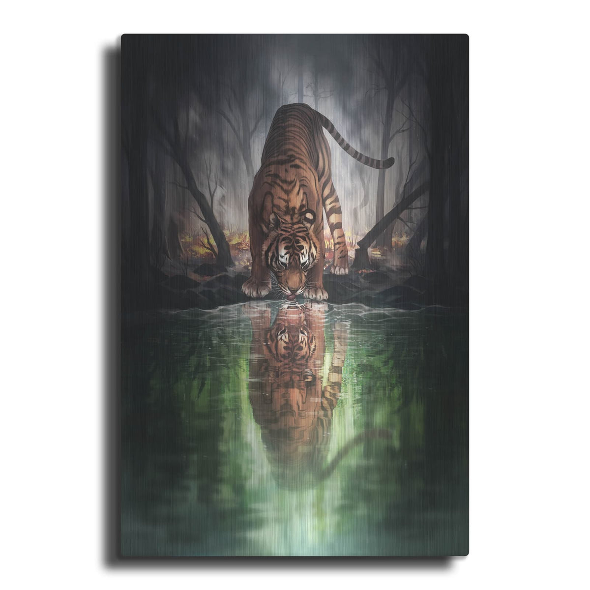 'The World I Used To Know' by JoJoes Art – Metal Wall Art