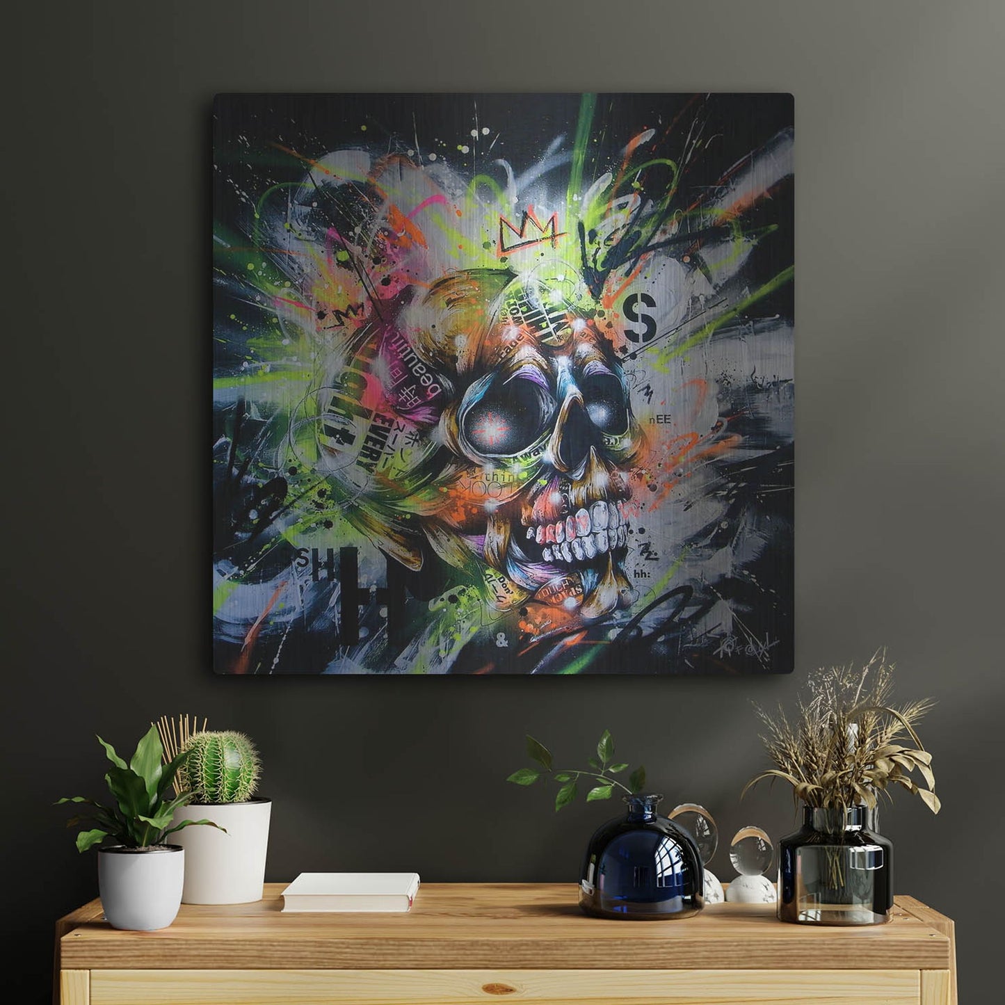 Luxe Metal Art 'Shine' by Taka Sudo, Metal Wall Art,24x24