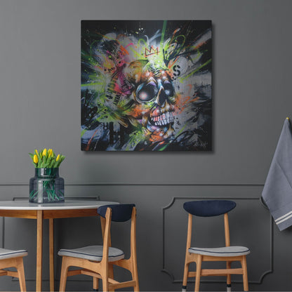 Luxe Metal Art 'Shine' by Taka Sudo, Metal Wall Art,36x36