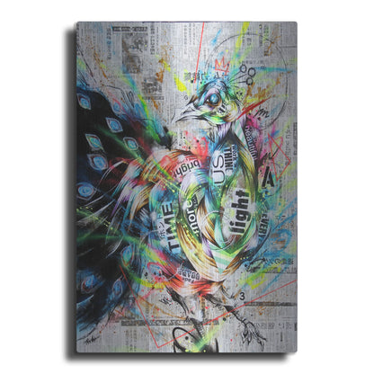 Luxe Metal Art 'Suzaku' by Taka Sudo, Metal Wall Art