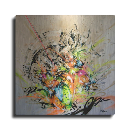 Luxe Metal Art 'Unison' by Taka Sudo, Metal Wall Art