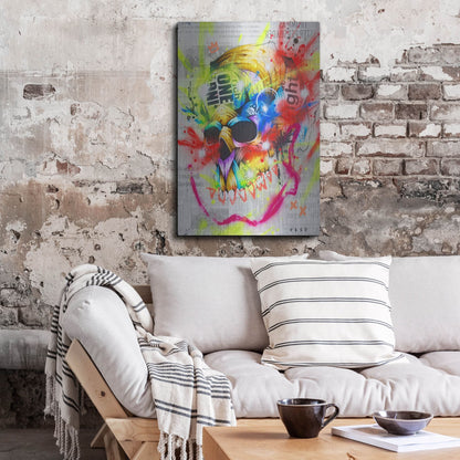 Luxe Metal Art 'Fall 1' by Taka Sudo, Metal Wall Art,24x36