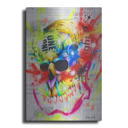 Luxe Metal Art 'Fall 1' by Taka Sudo, Metal Wall Art