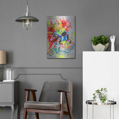 Luxe Metal Art 'Fall 2' by Taka Sudo, Metal Wall Art,16x24