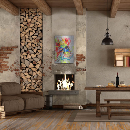 Luxe Metal Art 'Fall 2' by Taka Sudo, Metal Wall Art,24x36