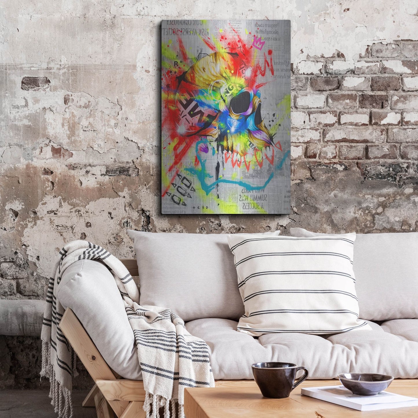 Luxe Metal Art 'Fall 2' by Taka Sudo, Metal Wall Art,24x36