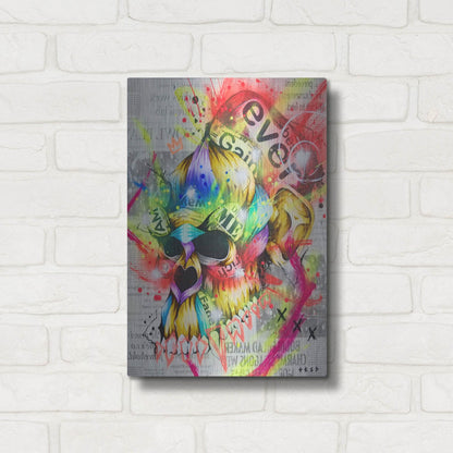 Luxe Metal Art 'Fall 3' by Taka Sudo, Metal Wall Art,12x16