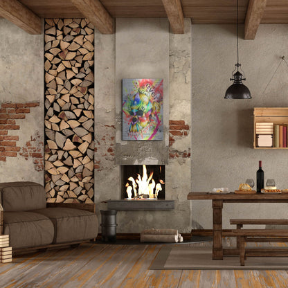 Luxe Metal Art 'Fall 3' by Taka Sudo, Metal Wall Art,24x36