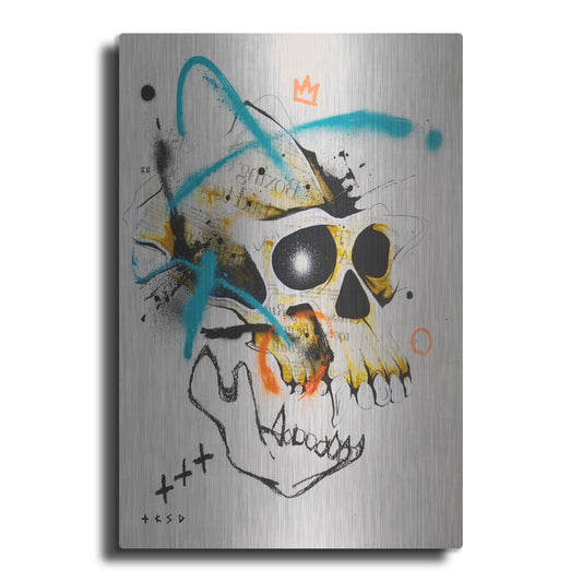 Luxe Metal Art 'Untitled 2' by Taka Sudo, Metal Wall Art
