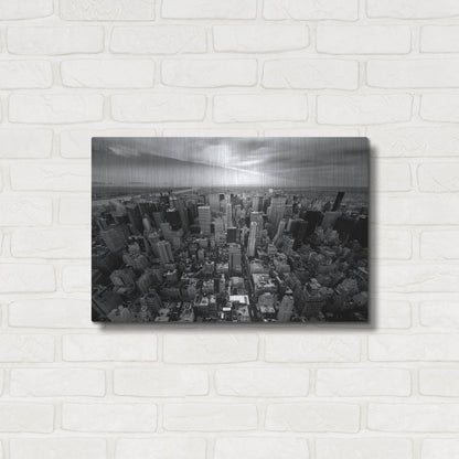 Luxe Metal Art 'NYC Uptown' by Nina Papiorek, Metal Wall Art,24x16