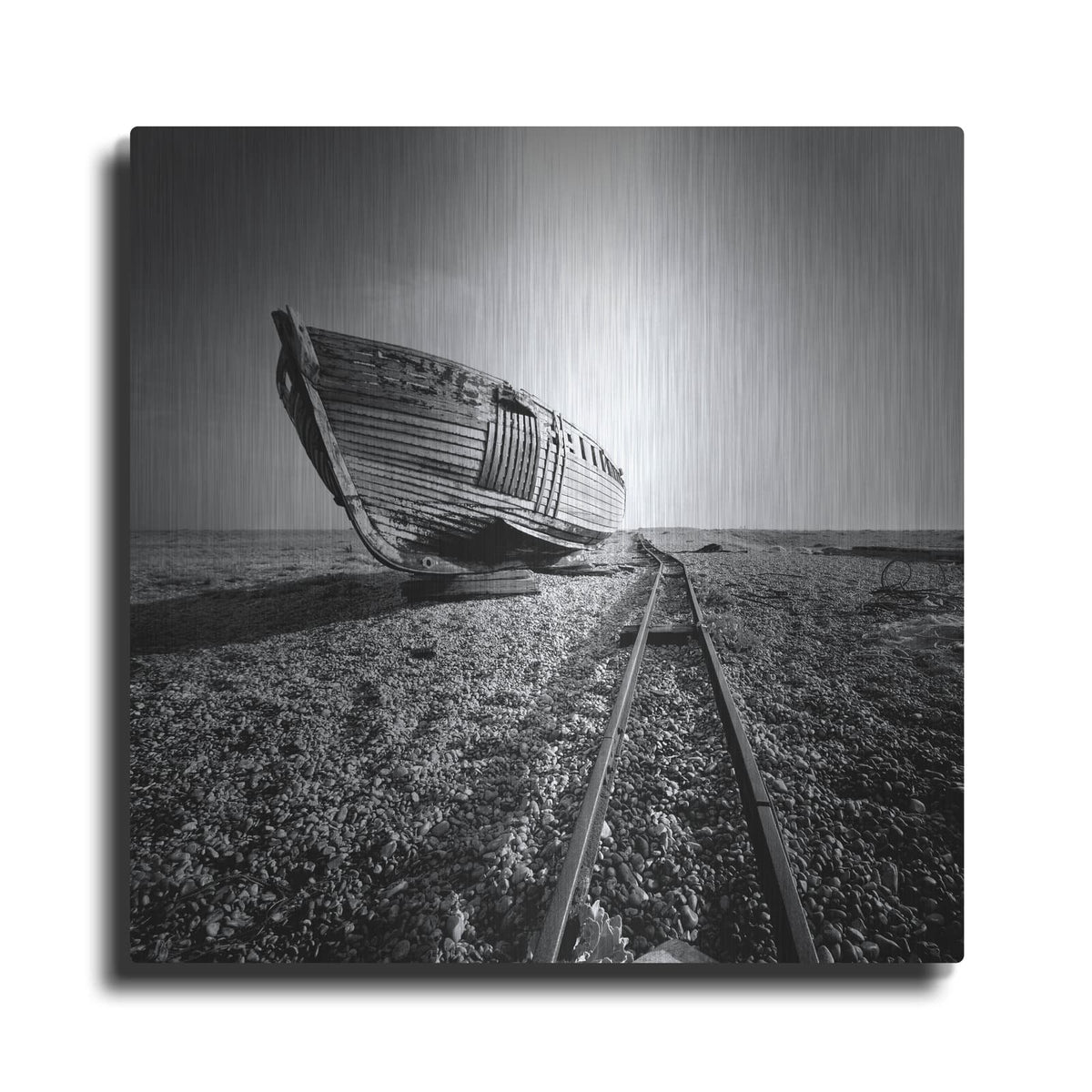 'Ship Wreck II' by Nina Papiorek – Metal Wall Art