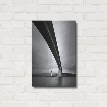 Luxe Metal Art 'Skye Bridge' by Nina Papiorek, Metal Wall Art,16x24