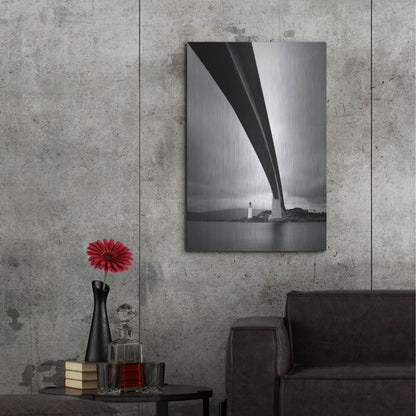 Luxe Metal Art 'Skye Bridge' by Nina Papiorek, Metal Wall Art,24x36