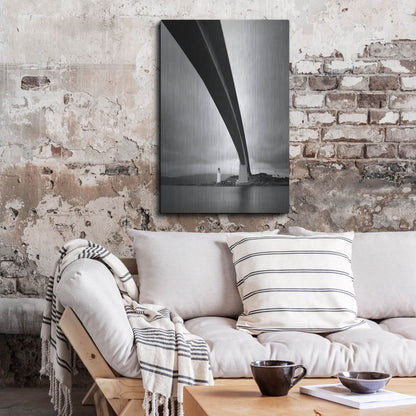 Luxe Metal Art 'Skye Bridge' by Nina Papiorek, Metal Wall Art,24x36