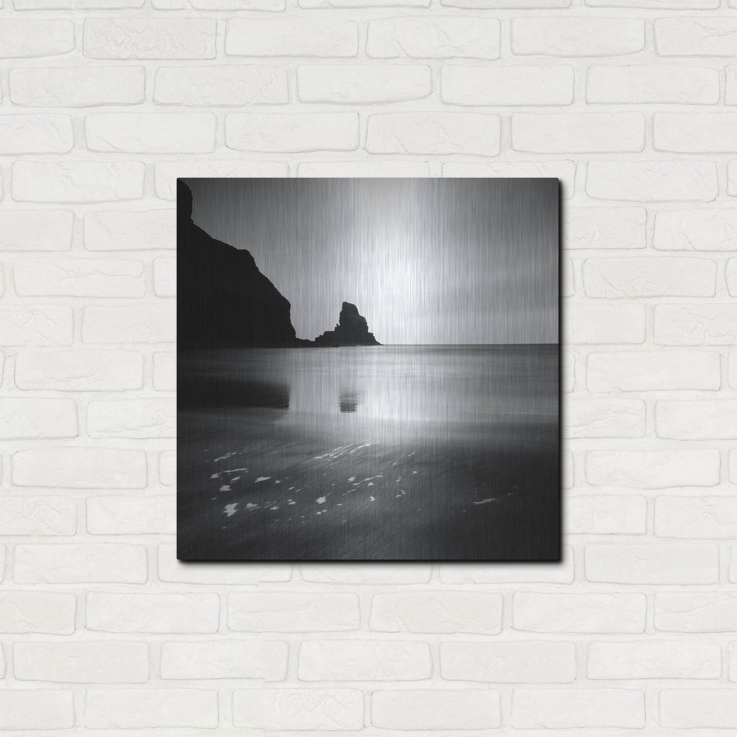 Luxe Metal Art 'Talisker Bay' by Nina Papiorek, Metal Wall Art,24x24