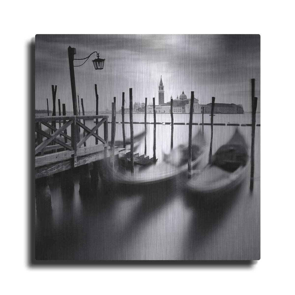 'Venice Gondolas' by Nina Papiorek – Metal Wall Art