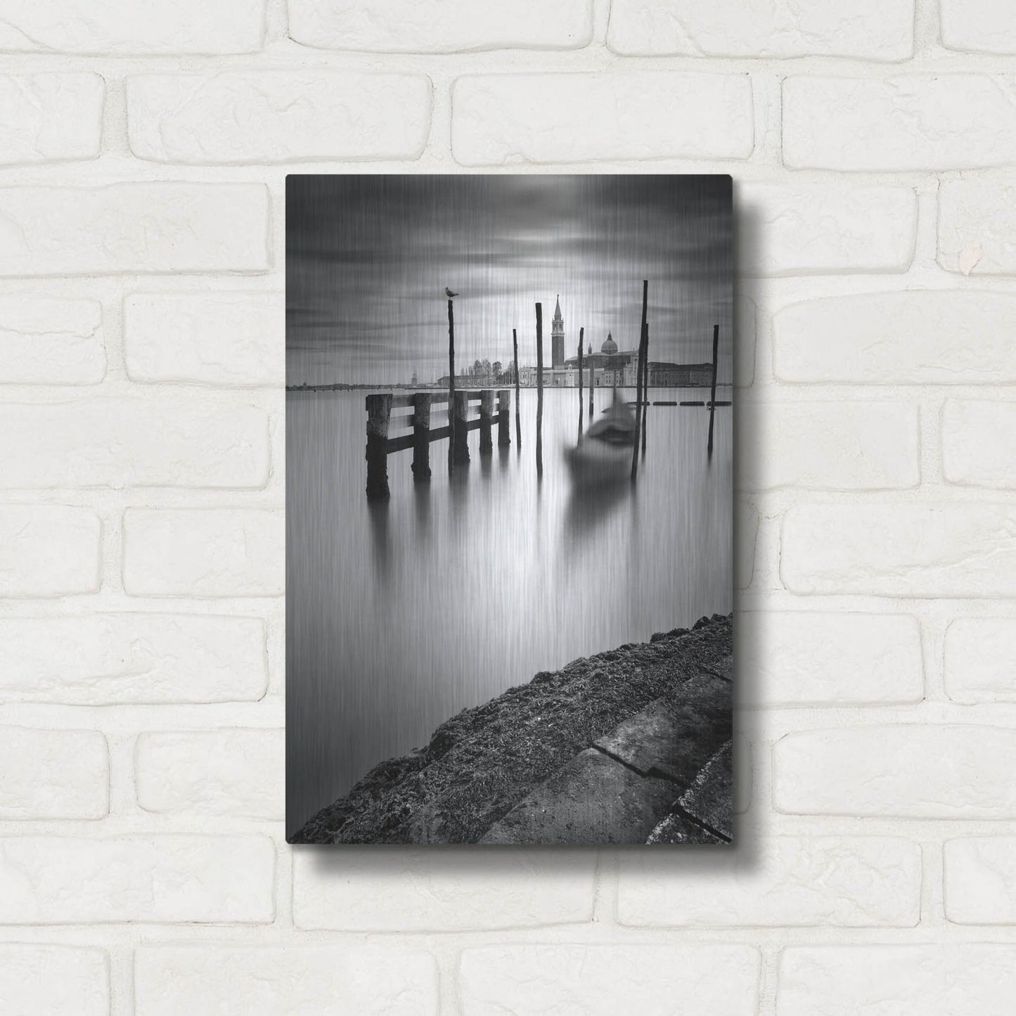 Luxe Metal Art 'Venice San Marco' by Nina Papiorek, Metal Wall Art,12x16