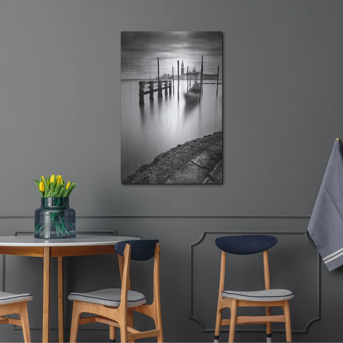 'Venice San Marco' by Nina Papiorek – Metal Wall Art, 24x36 room view
