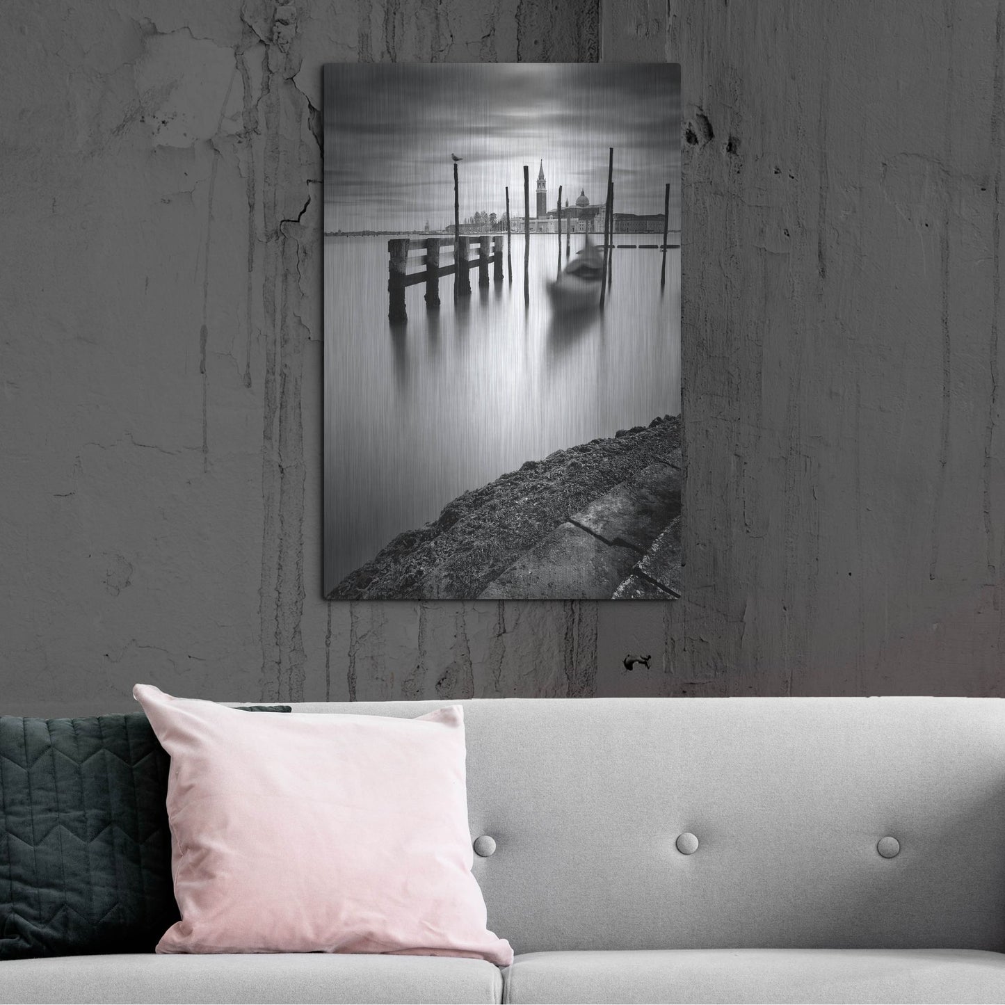 Luxe Metal Art 'Venice San Marco' by Nina Papiorek, Metal Wall Art,24x36