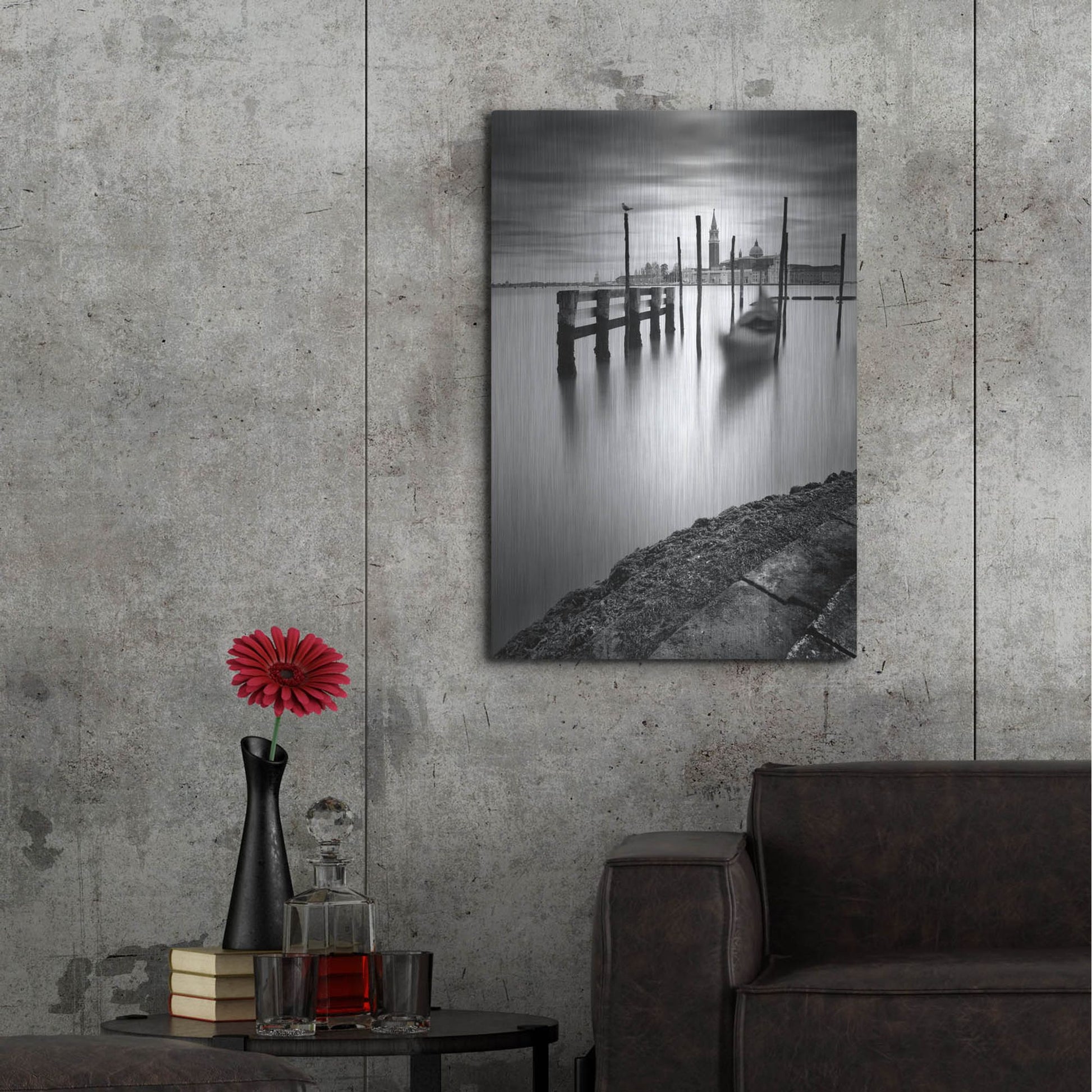 Luxe Metal Art 'Venice San Marco' by Nina Papiorek, Metal Wall Art,24x36