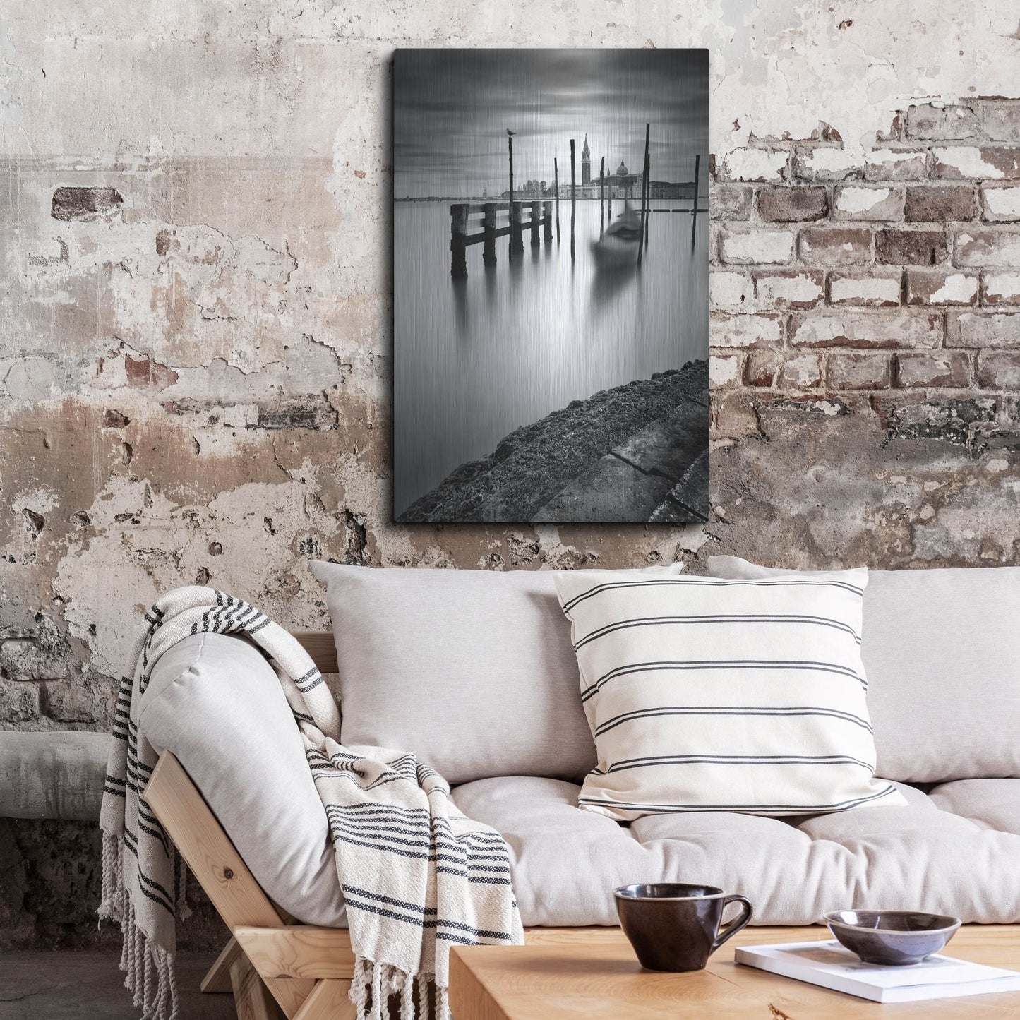 Luxe Metal Art 'Venice San Marco' by Nina Papiorek, Metal Wall Art,24x36