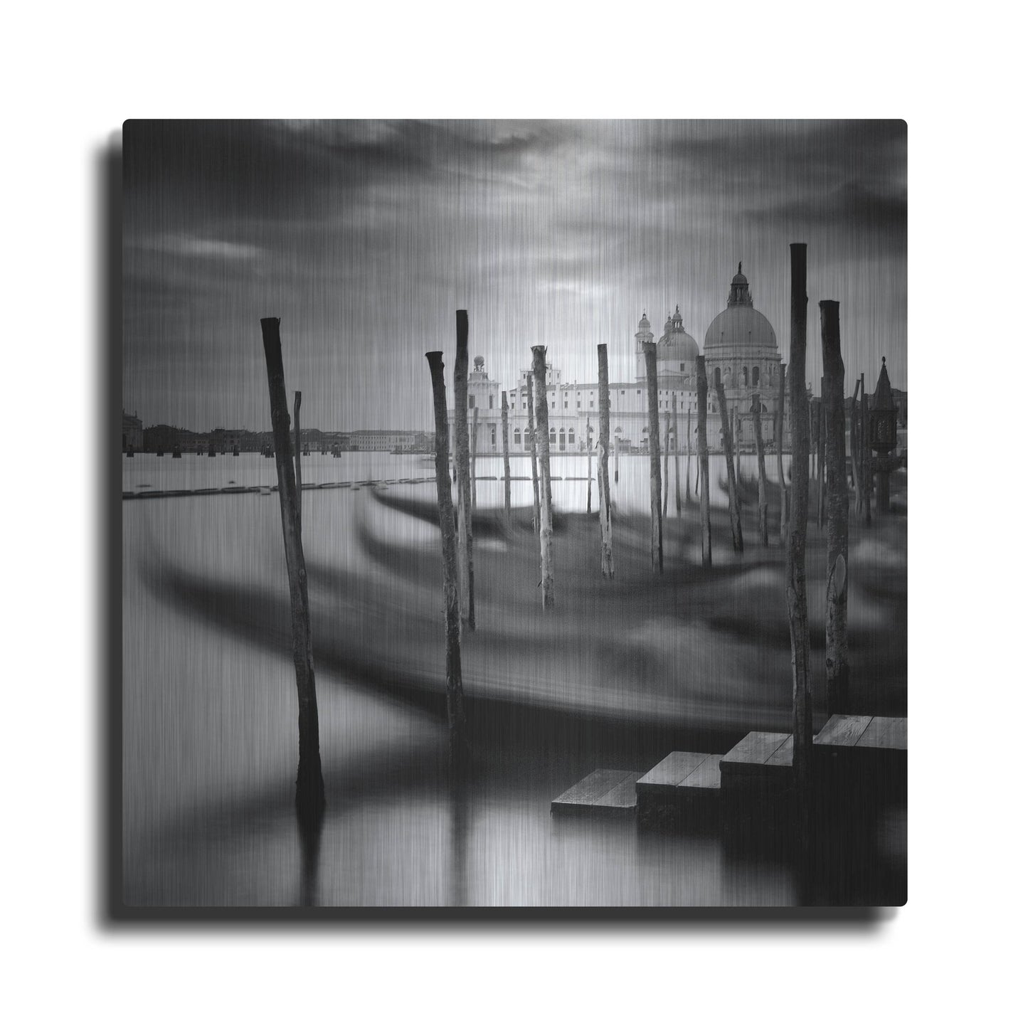 Luxe Metal Art 'Venice Santa Maria della Salute' by Nina Papiorek, Metal Wall Art