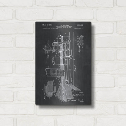 Luxe Metal Art 'Electron Discharge Device' by Luxe Portfolio, Metal Wall Art,12x16