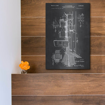 Luxe Metal Art 'Electron Discharge Device' by Luxe Portfolio, Metal Wall Art,12x16