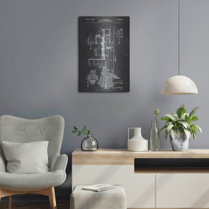 Luxe Metal Art 'Electron Discharge Device' by Luxe Portfolio, Metal Wall Art,16x24
