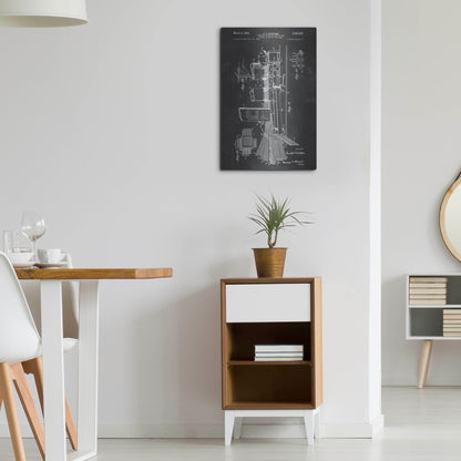 Luxe Metal Art 'Electron Discharge Device' by Luxe Portfolio, Metal Wall Art,16x24