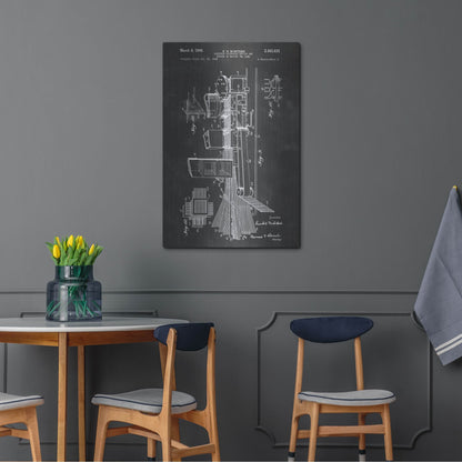 Luxe Metal Art 'Electron Discharge Device' by Luxe Portfolio, Metal Wall Art,24x36