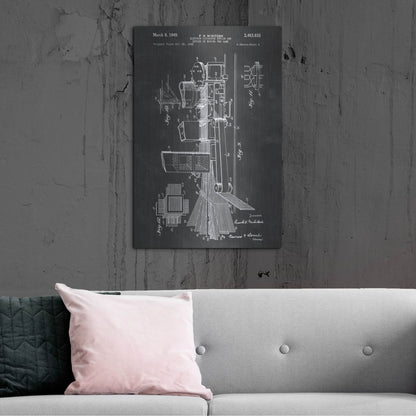 Luxe Metal Art 'Electron Discharge Device' by Luxe Portfolio, Metal Wall Art,24x36