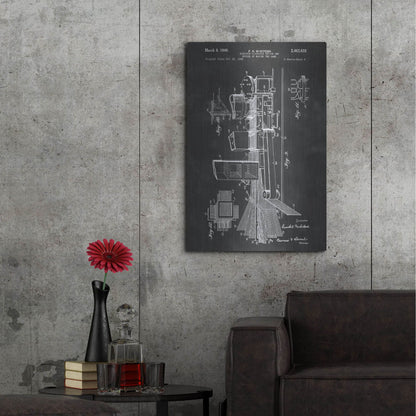 Luxe Metal Art 'Electron Discharge Device' by Luxe Portfolio, Metal Wall Art,24x36