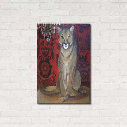 Luxe Metal Art 'Best Cougar 2' by Catherine A Nolin, Metal Wall Art,24x36