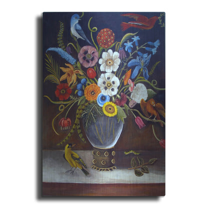 Luxe Metal Art 'Be Still Life' by Catherine A Nolin, Metal Wall Art