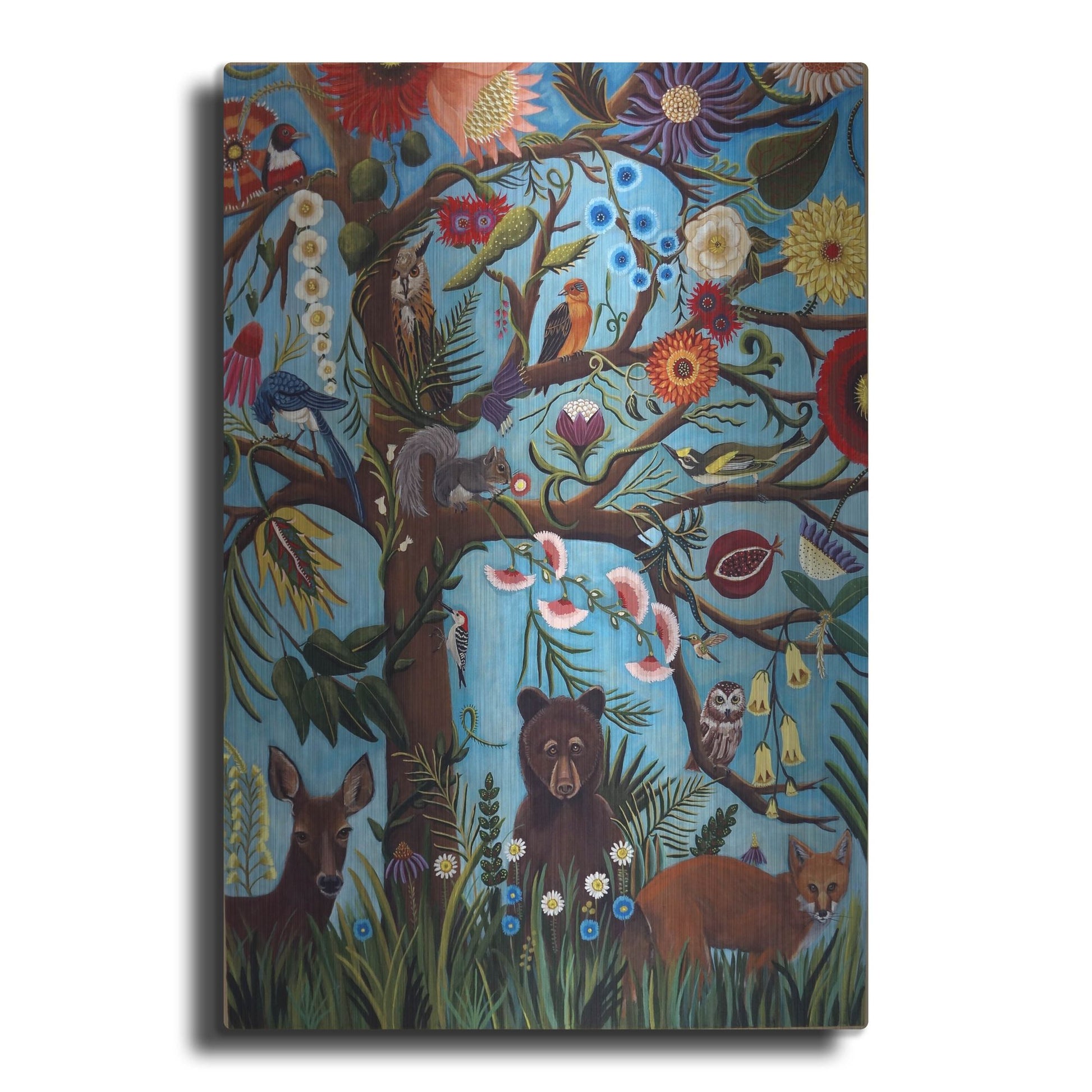 Luxe Metal Art 'Tree of Life' by Catherine A Nolin, Metal Wall Art