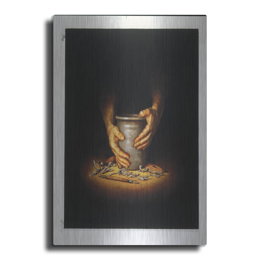 Luxe Metal Art 'Potter RGB' by Christopher Nick, Metal Wall Art