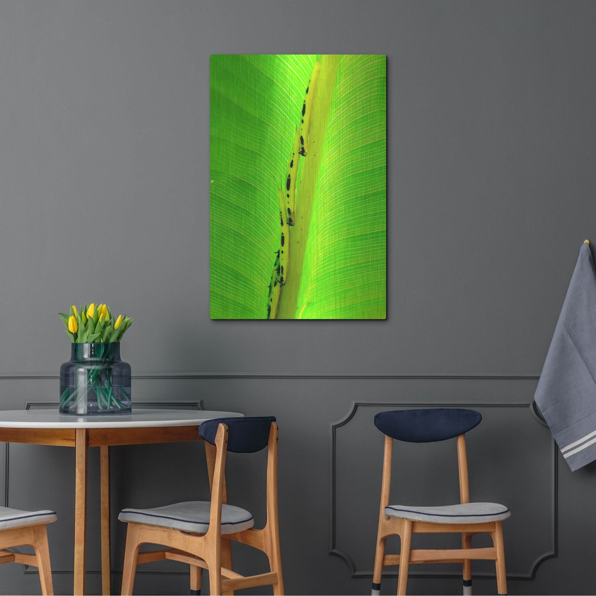 Luxe Metal Art 'Following The Leader' by Dana Brett Munach, Metal Wall Art,24x36