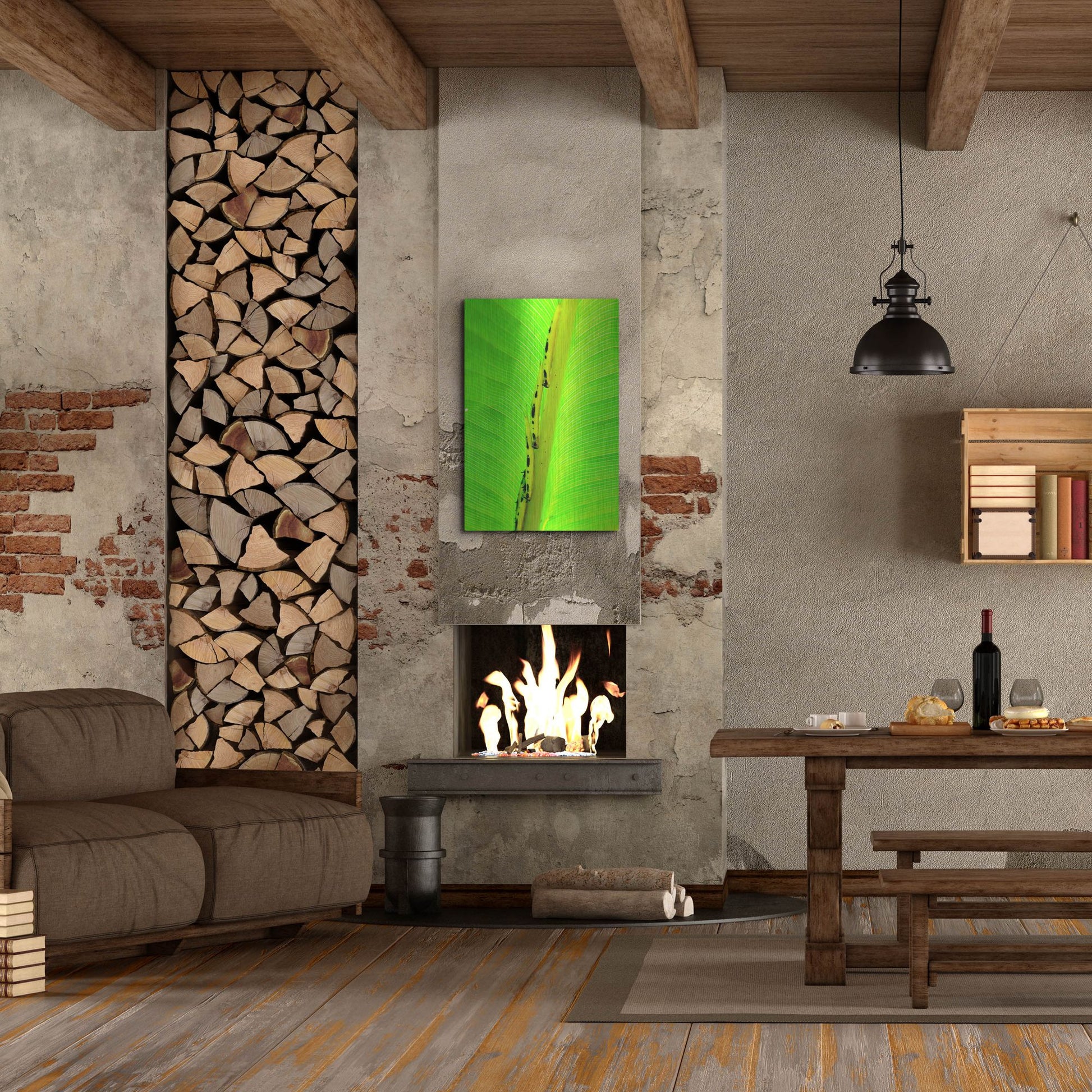 Luxe Metal Art 'Following The Leader' by Dana Brett Munach, Metal Wall Art,24x36