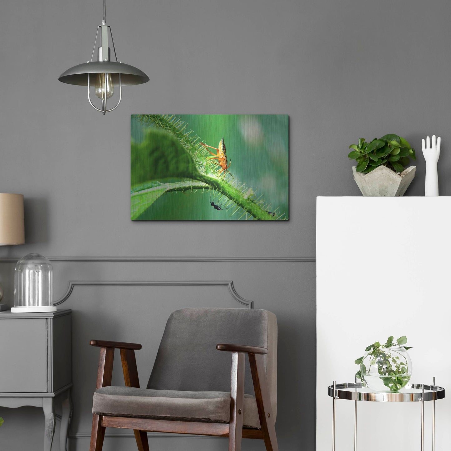 Luxe Metal Art 'Two Lane Highway' by Dana Brett Munach, Metal Wall Art,24x16