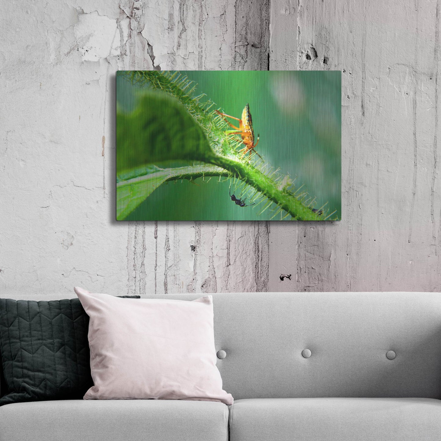 Luxe Metal Art 'Two Lane Highway' by Dana Brett Munach, Metal Wall Art,36x24