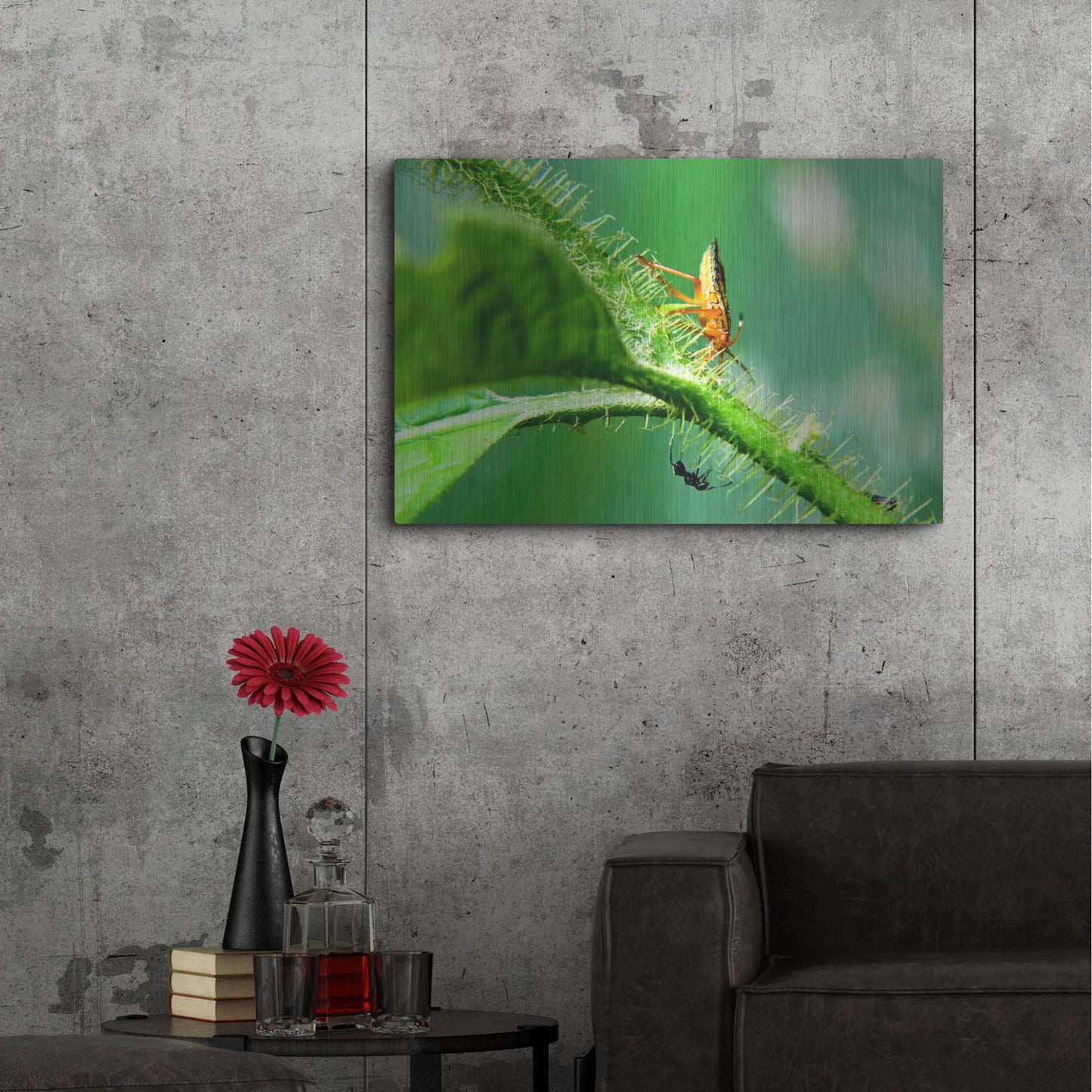 Luxe Metal Art 'Two Lane Highway' by Dana Brett Munach, Metal Wall Art,36x24